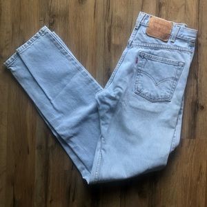 VINTAGE Levi’s 505 High Rise Light Wash